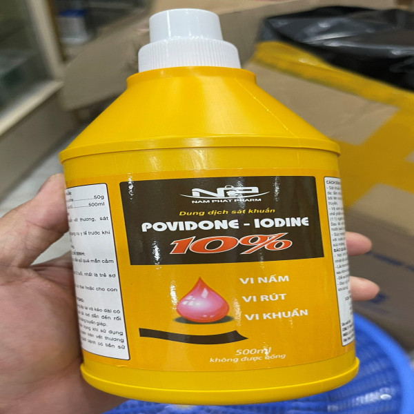 Povidon Nam Phát Rẻ (Chai/500Ml) To