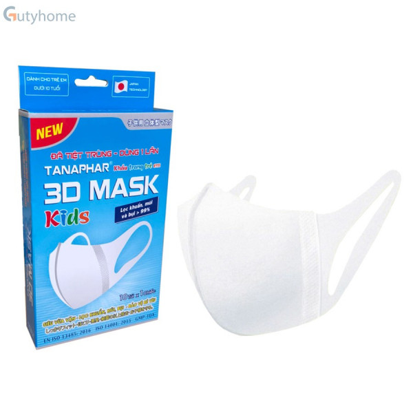 Khẩu Trang 3D Mask Trẻ Em (Hộp 10 Cái)