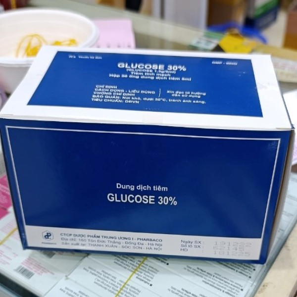 Glucose 30% Tiêm _Tw1 (H/50 Ống X 5Ml)