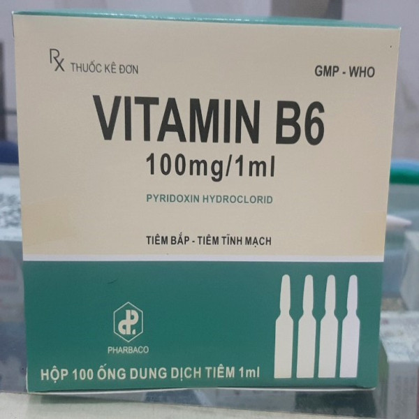 Vitamin B6 Tiêm 100Mg/1Ml _Tw1 (Hộp/100 Ống)
