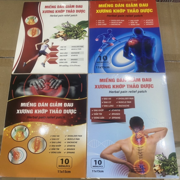 cao dán Thảo Dược Giảm Đau Xương Khớp 11X15Cm (Hộp/10 Miếng )