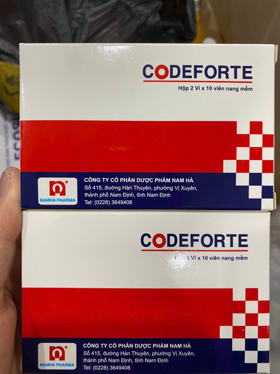 codefort hộp 2 vỉ*10 viên- nam hà