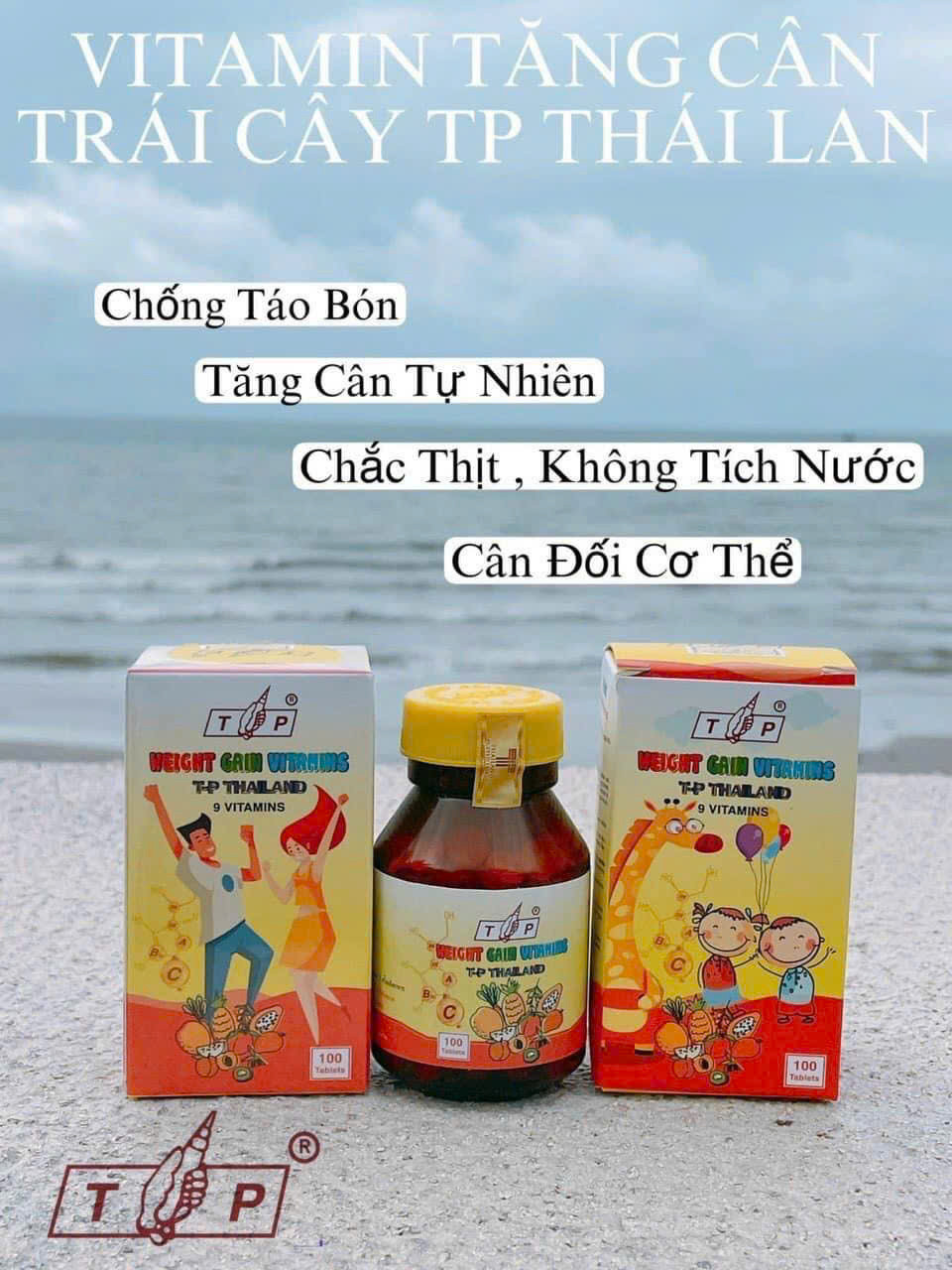 9 vitamin weight gain vitamins lọ 100 viên- 9 thái