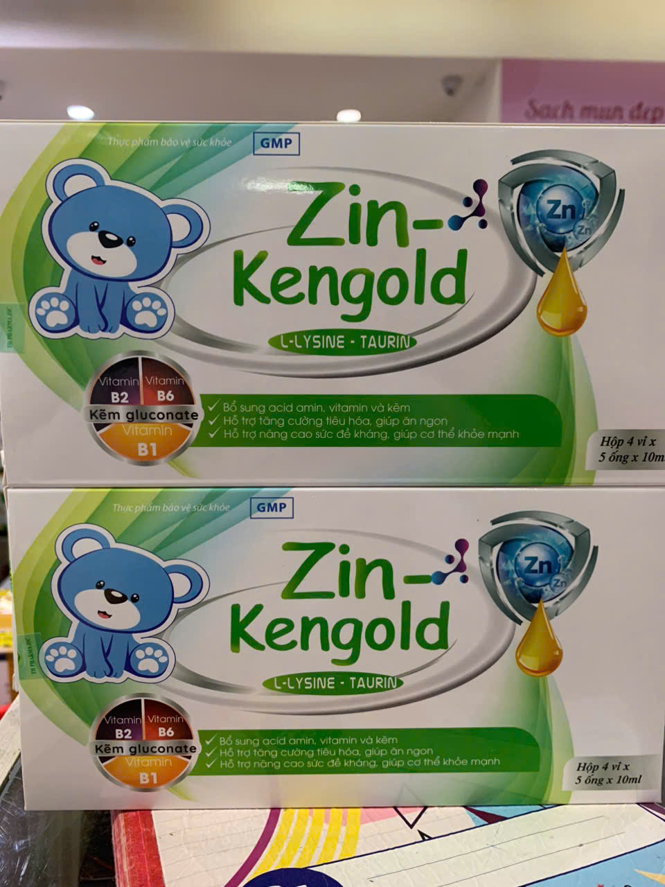 Kẽm ống Zin-Kengold Hộp 20 Ống