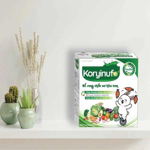 Koryinufo Chất Xơ _Xanh Yn ( Hộp/20 Ống)