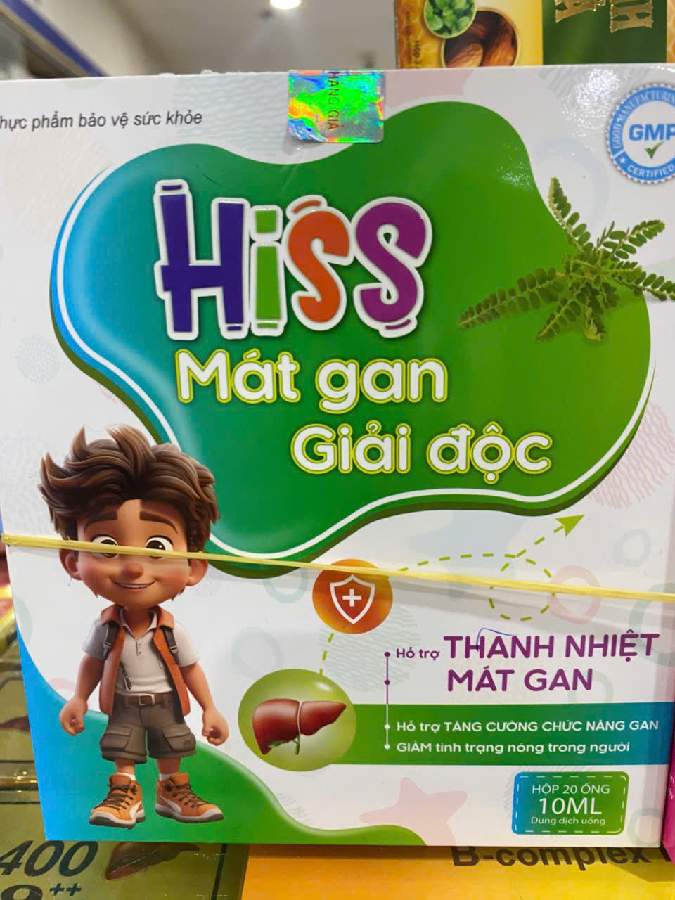 Bổ Gan Ống Hiss Mát Gan Giải Độc (H20ống)