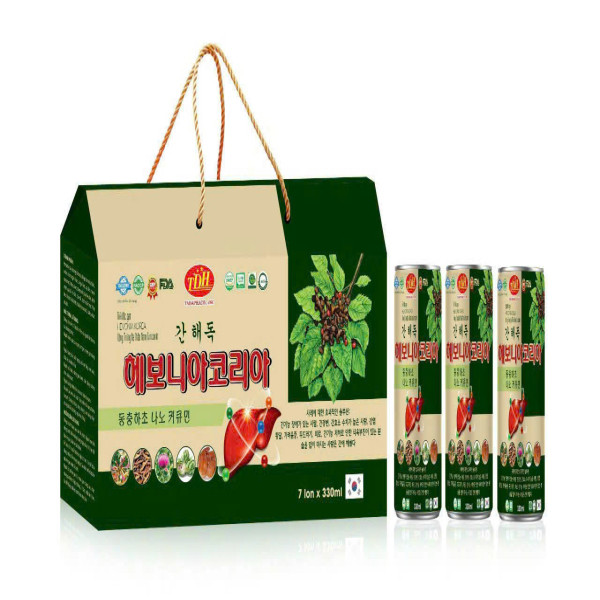 Nước Giải Độc Gan Đông Trùng Hạ Thảo _Tdh (H/6 Lon X 330Ml) (Dạng Lon)