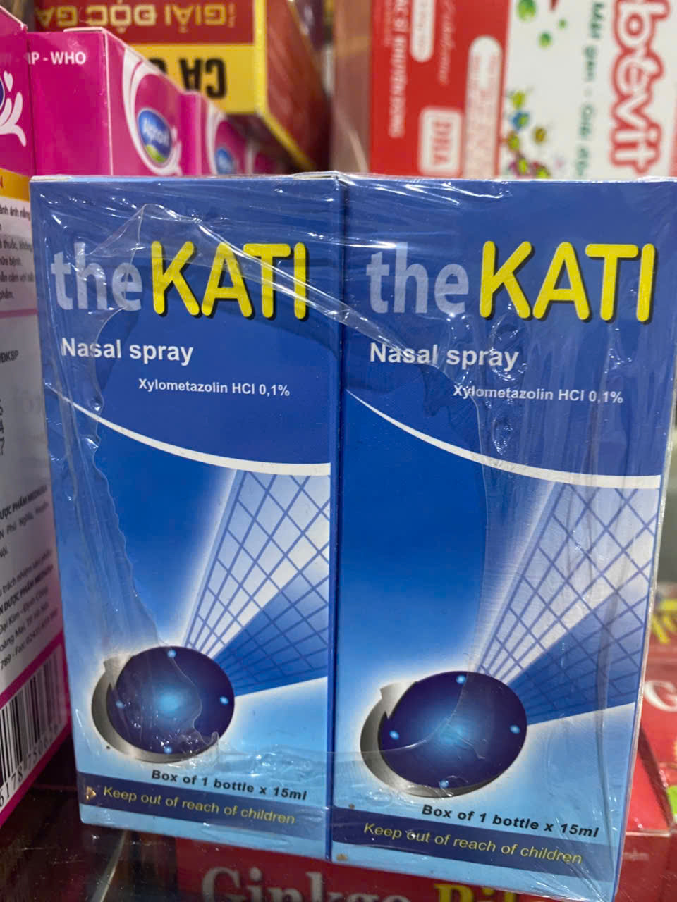 xịt mũi Thekati Lọ 15ml (bán cọc10 lọ)