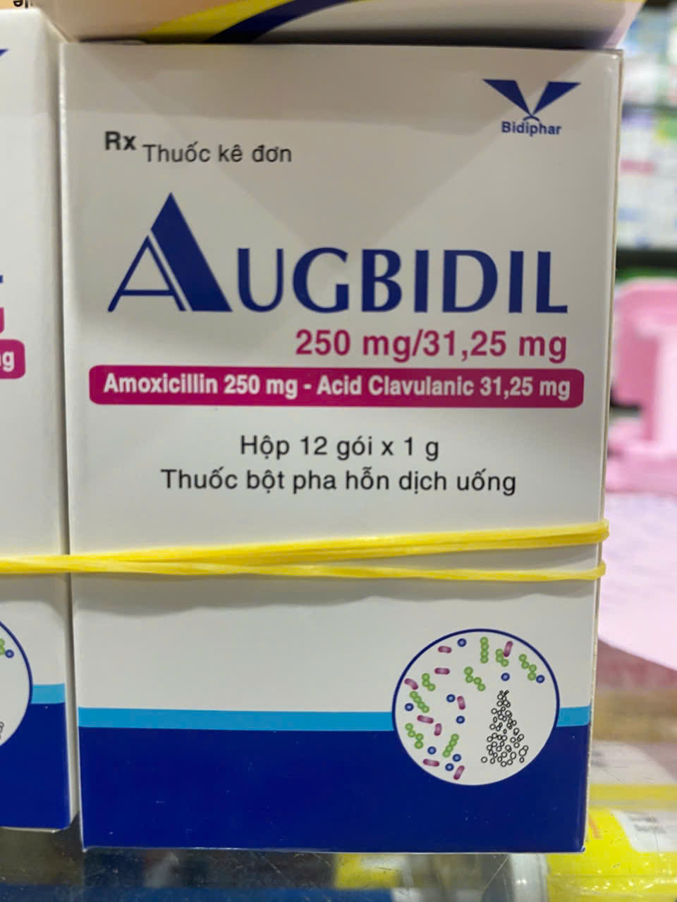 Augbidil 250Mg31.25Mg (Hộp12Gói) Mới