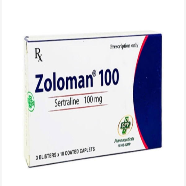 Zoloman 100Mg (Sertraline) _Opv (H/30V)