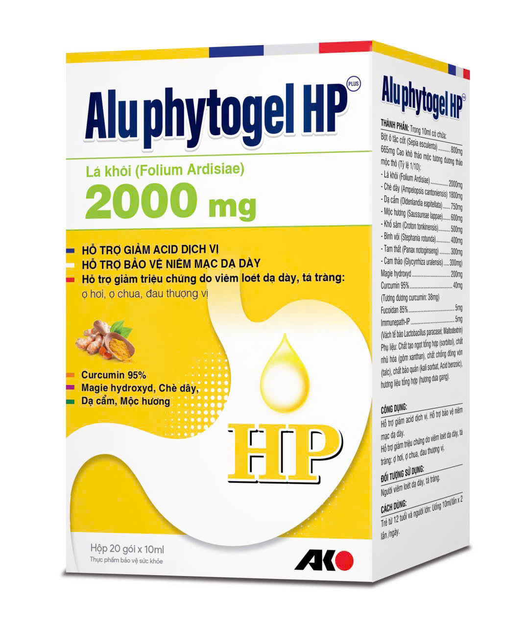 Aluphytogel HP Ako (H20gói 10ml)
