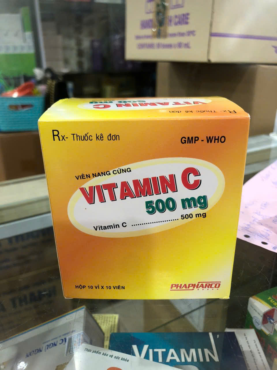 Vitamin C 500mg H100viên nang