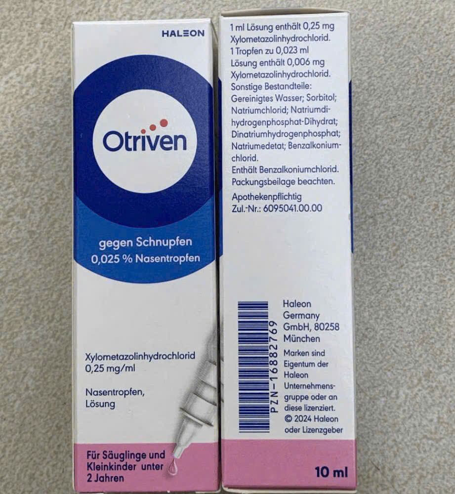 Otriven giọt 0,025% (L10Ml)