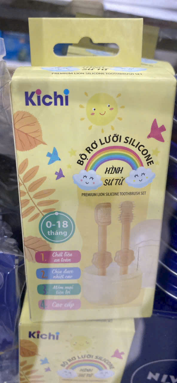 Bộ Rơ Lưỡi Silicon kichi (H2cái)