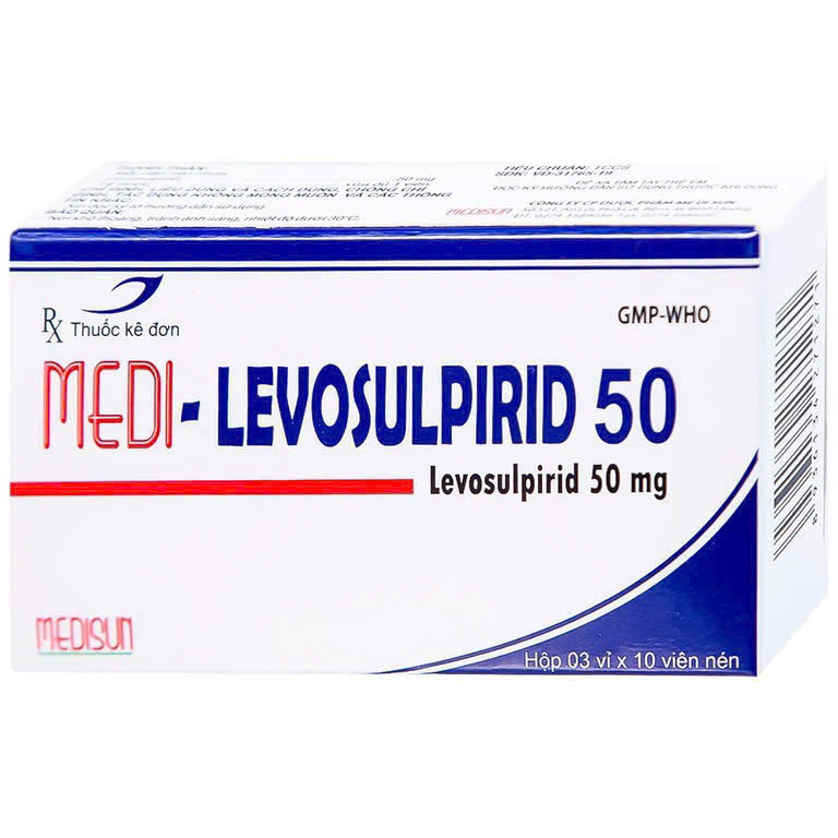 Medi-Levosulpirid 50mg (H30 viên)
