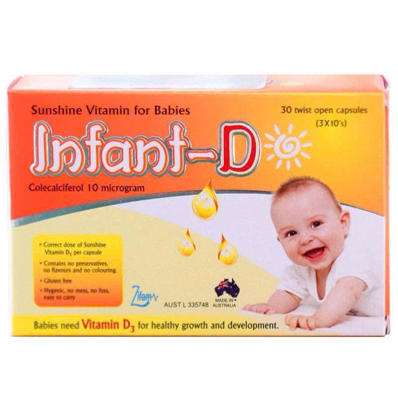 Infant-D Hộp 30 viên