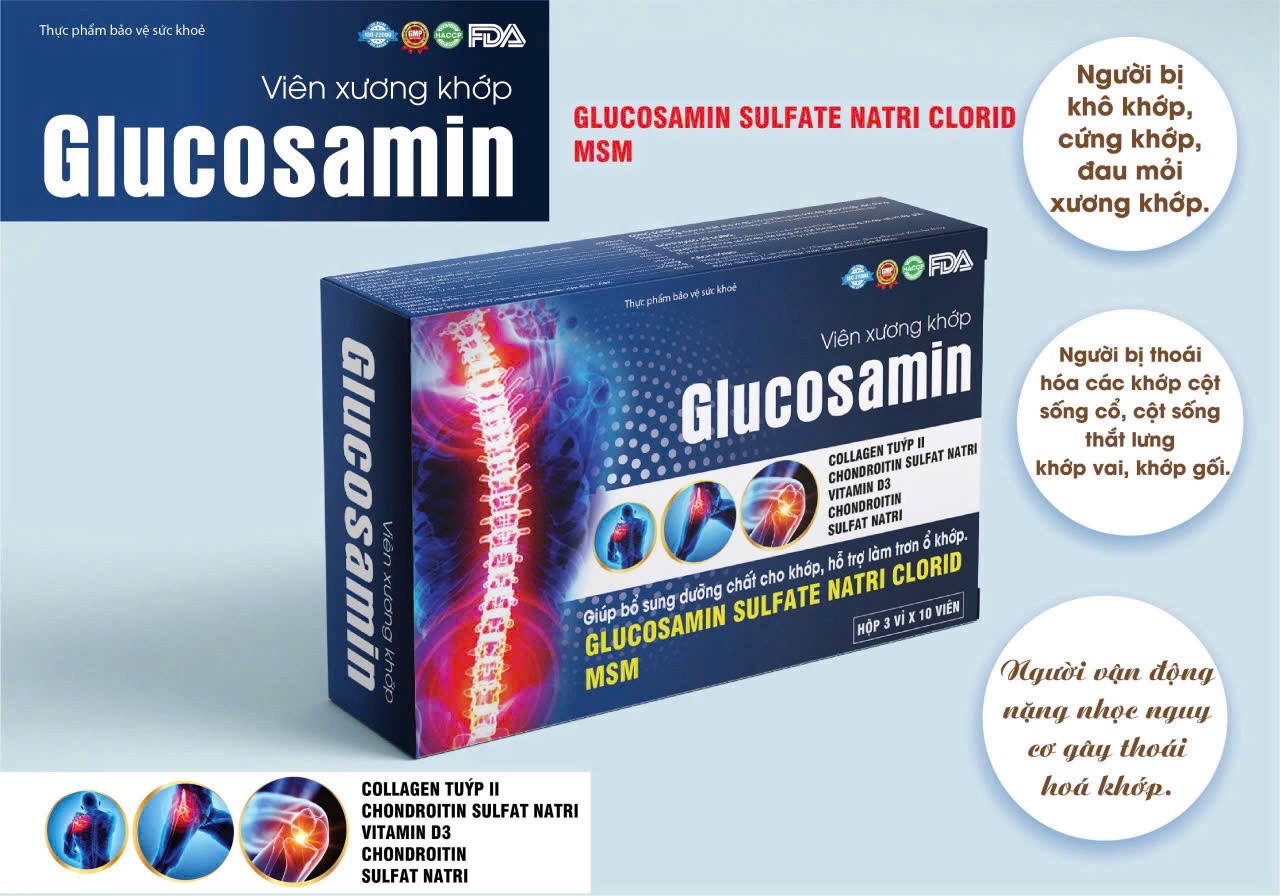 Viên xương Khớp Glucosamin (H30v)