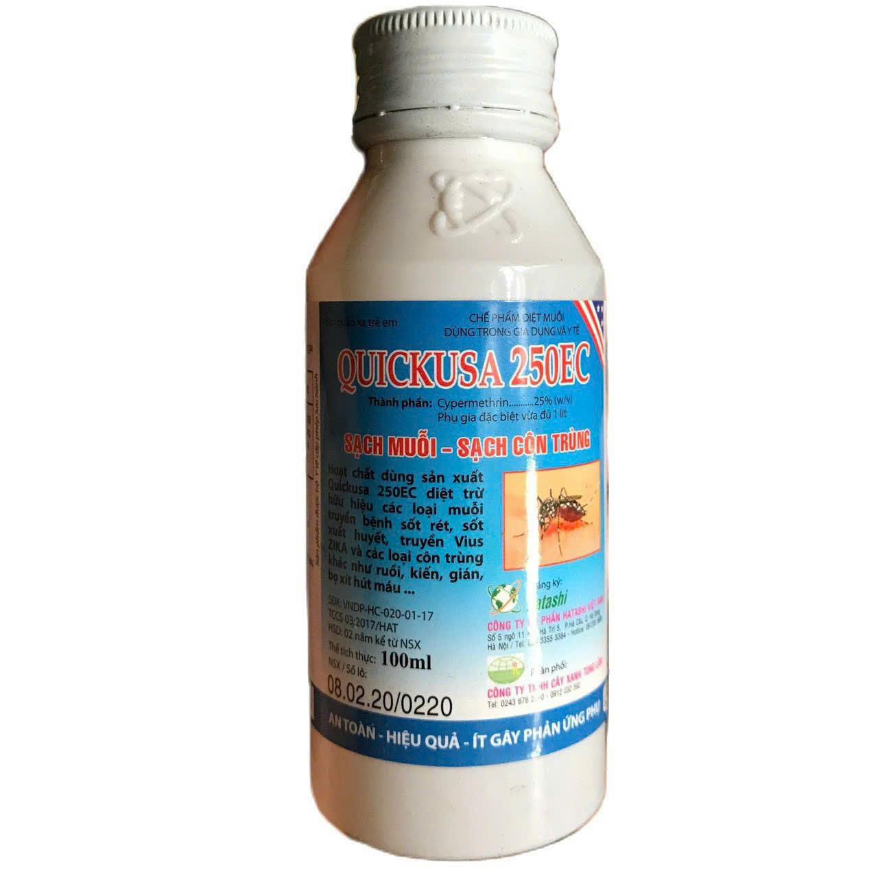 Thuốc Phun Muỗi Quickusa 250 EC (C100Ml)