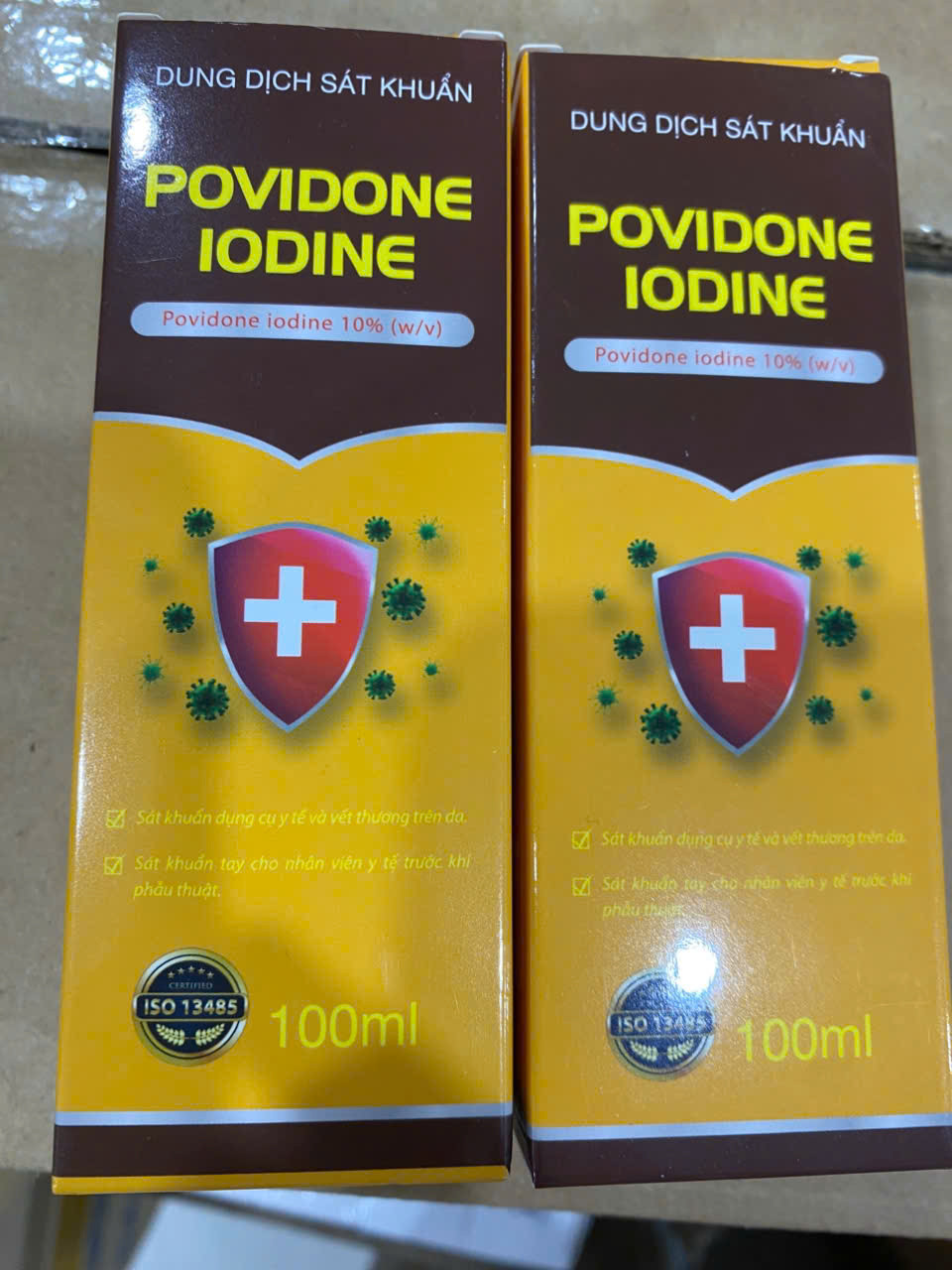 Povidone iodine 100ml rẻ