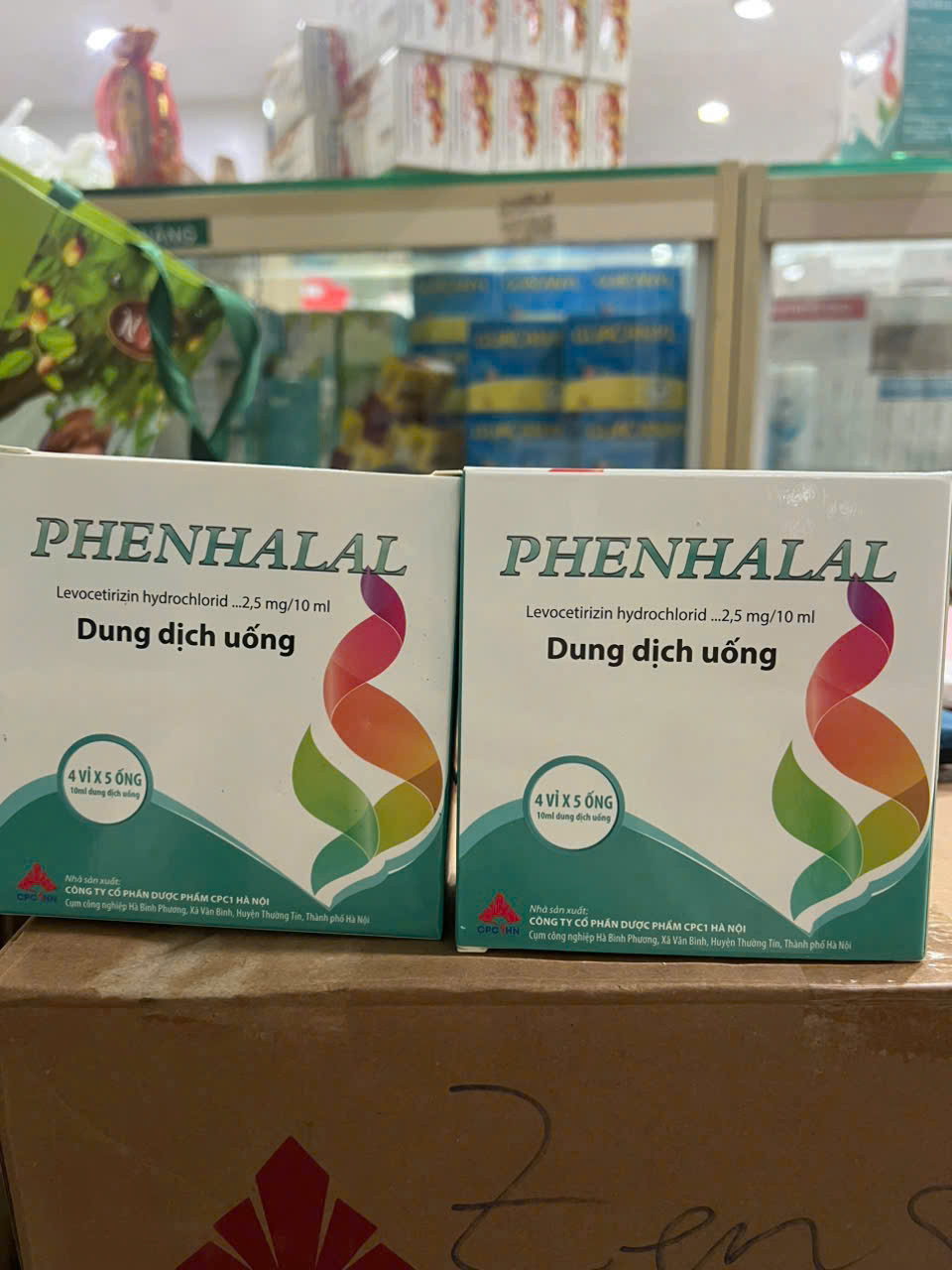 Phenhalal (Levocetirizin 2,5mg/10ml) H20ống