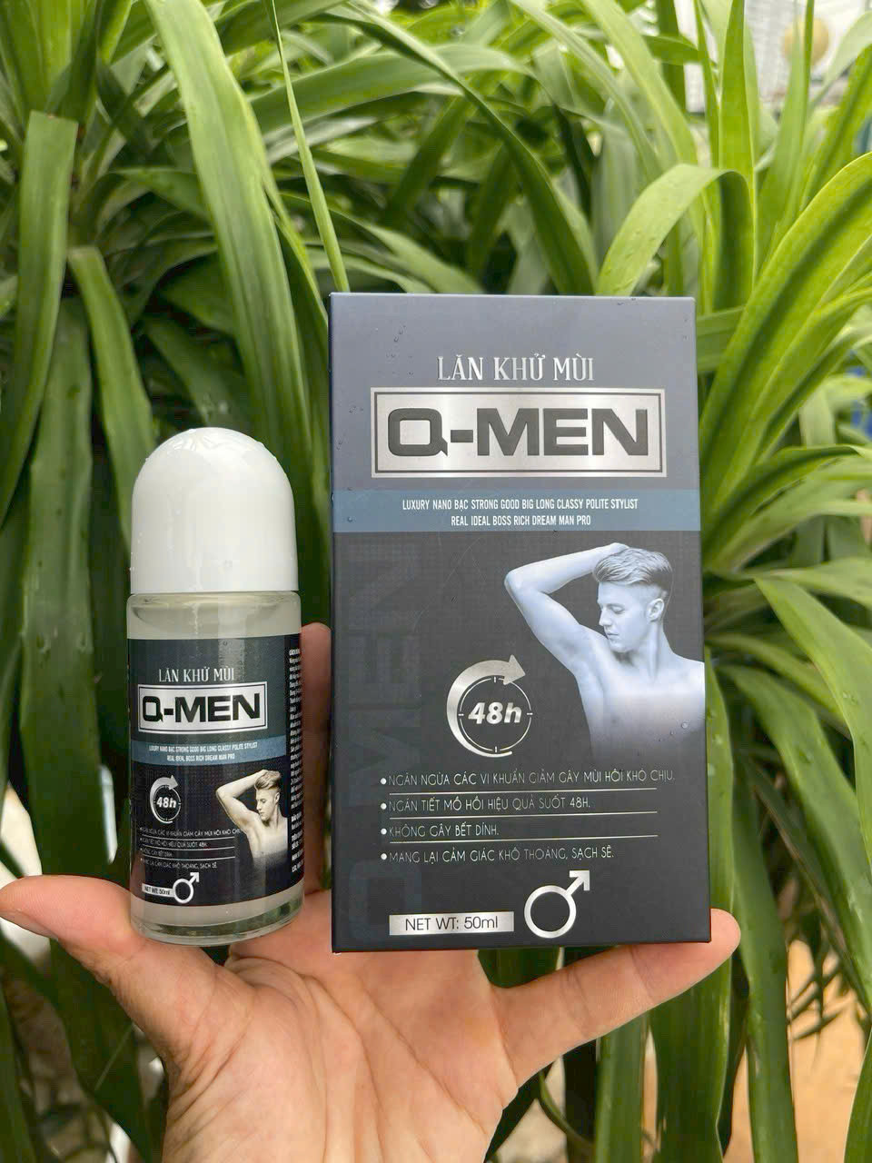 Lăn Khử Mùi Q-Men (L/50ml)