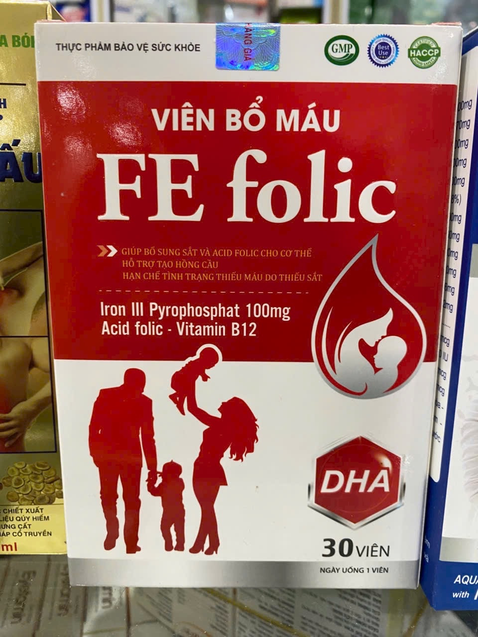 Viên Bổ Máu Fe Folic _ (Lọ/30V)