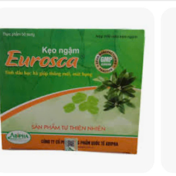 Kẹo Ngậm Eurosca _Abipha (Hộp/100V)