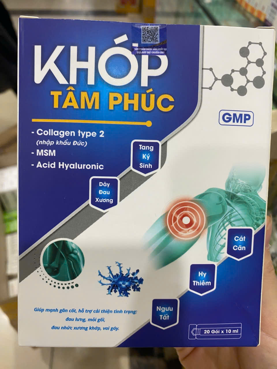 Khớp tâm Phúc (H20 gói 10ml)