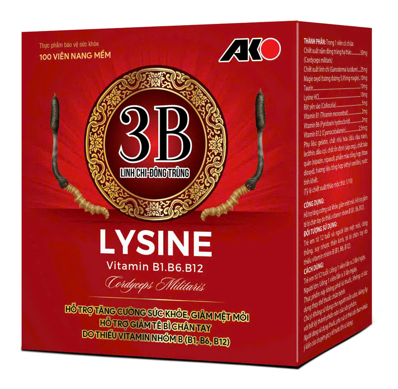 Vitamin 3B  lysine _ Akophar (H100V) K100