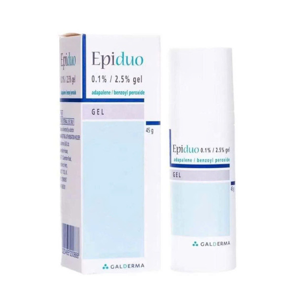 Epiduo 0,1%/2,5% Gel _Galderma (Lọ/45G)