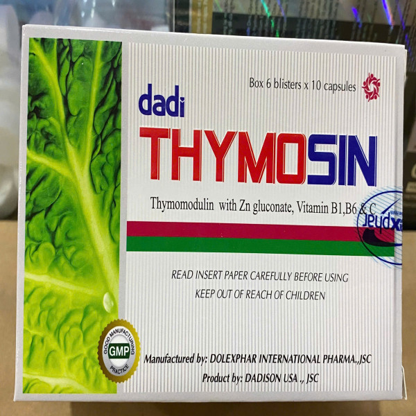 Thymosin _Vỉ, Dadison (H/60V) Full Hóa Đơn