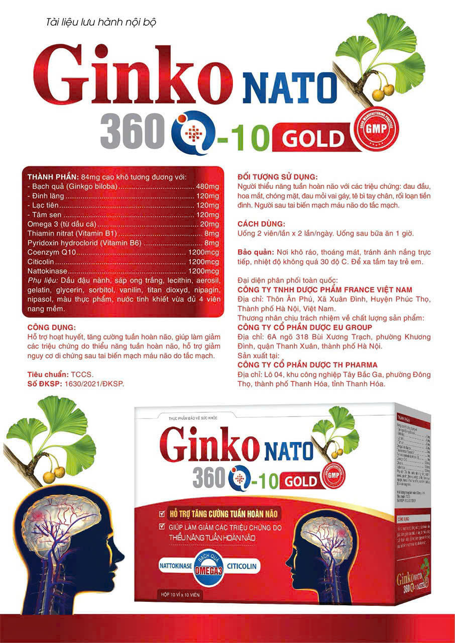 Ginko Nato 360 Đỏ Đắt_ Chú Pháo (H100V)