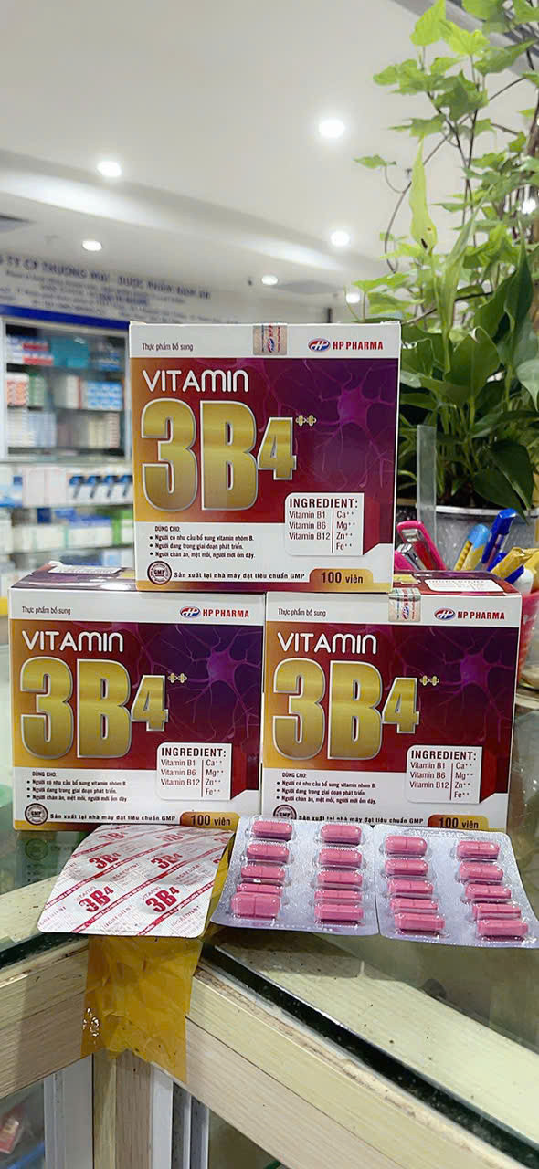Vitamin 3B4 (H 100v nén)