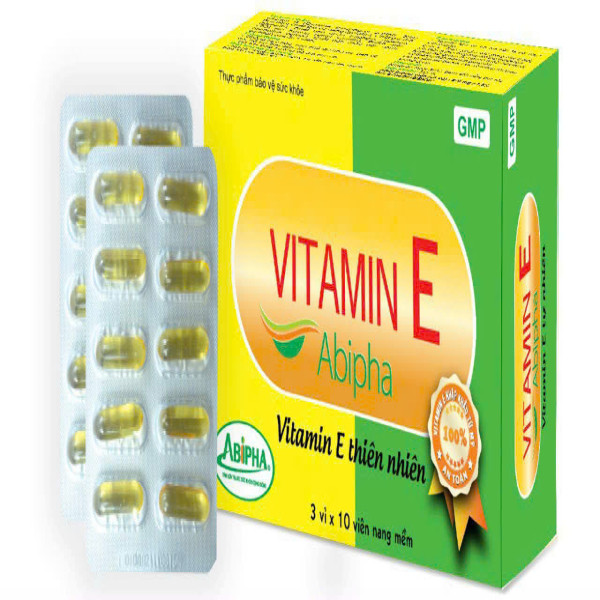 Vitamin E Abipha (H/3Vỉ X 10V) Ngày 28/10