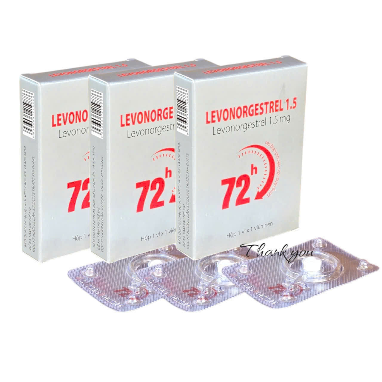 Levonorgestrel 1,5mg (H/1viên) bán cọc 20