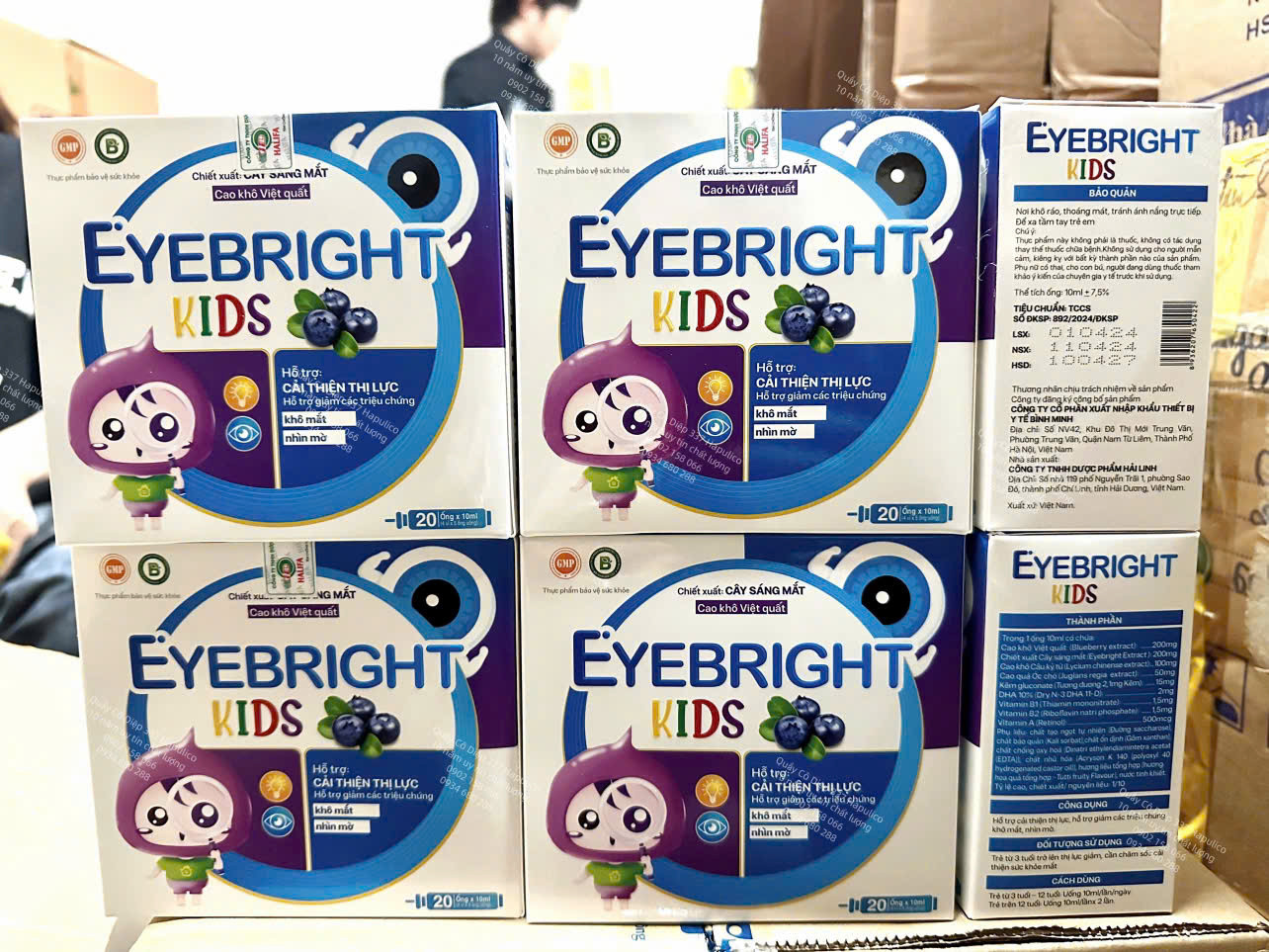 Bổ Mắt Eyebright Kids (H/20ống)