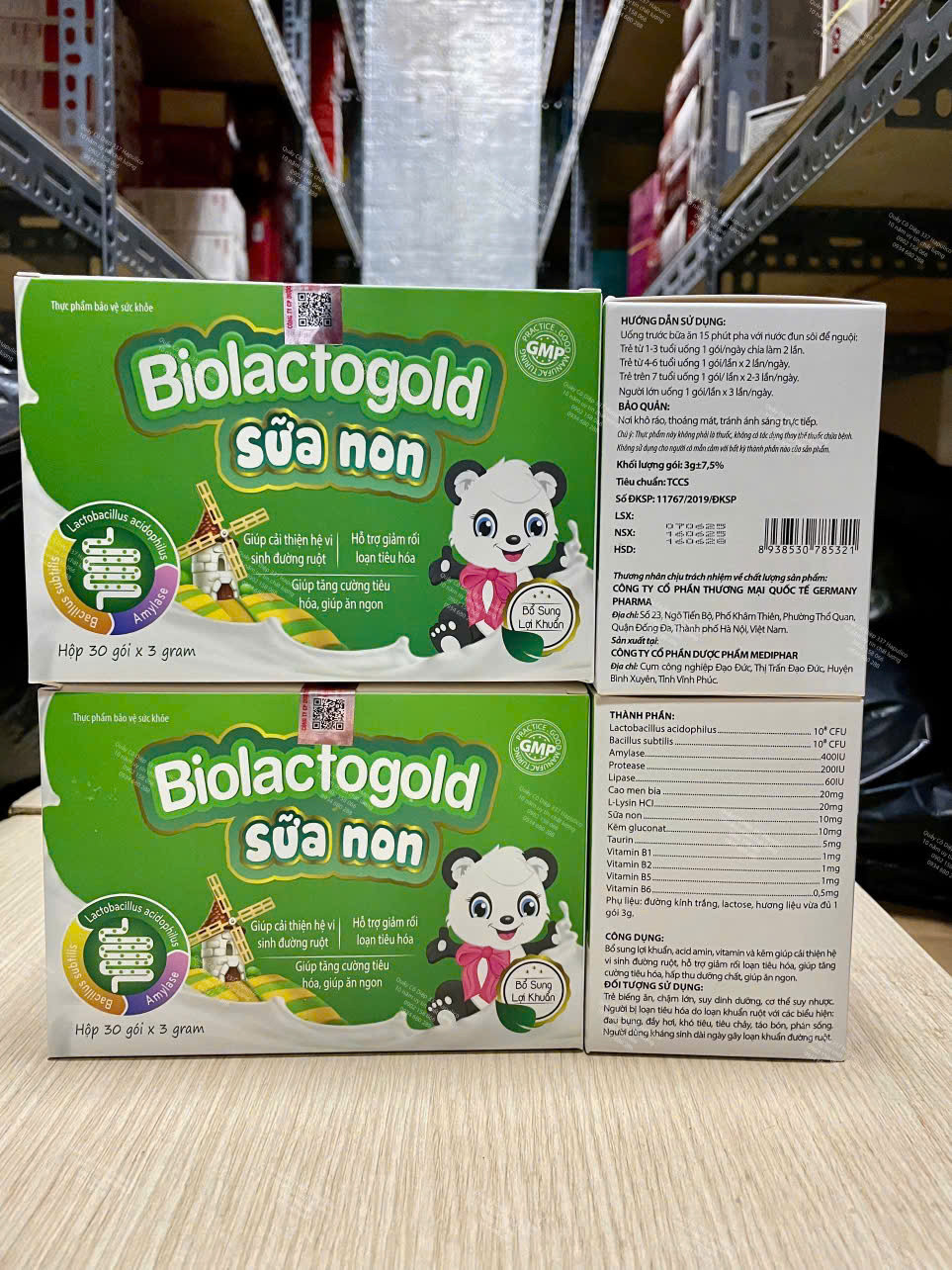 Biolactogold Sữa Non (H30gói)