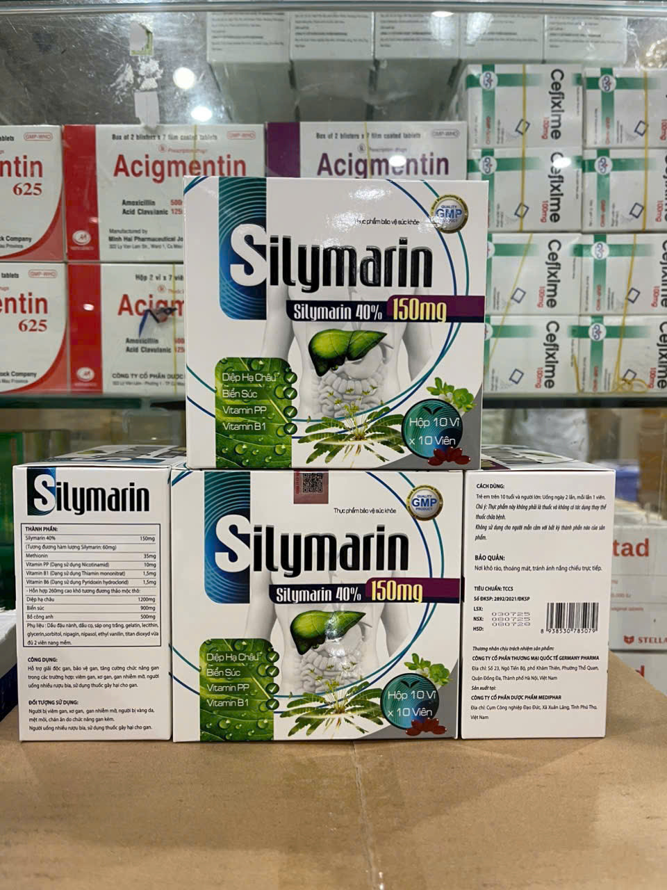 Silymarin ( 10 Vỉ X 10 Viên) Md