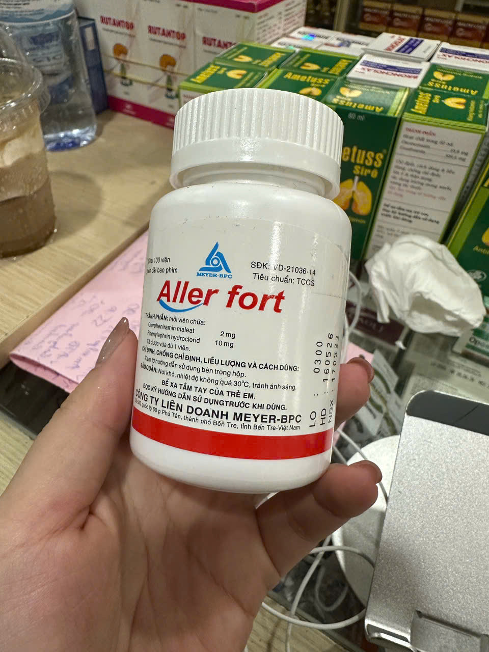 Aller fort (clorpheniramin 2mg)