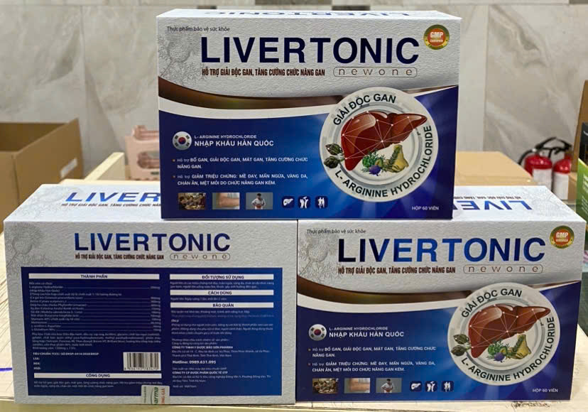 Gan Gỗ Liver Tonic Hộp 60 Viên