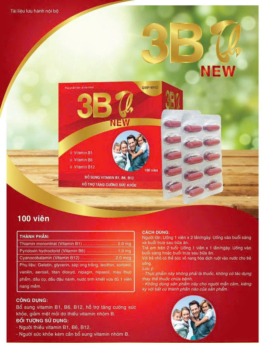 3B TH New (H/100v) đỏ