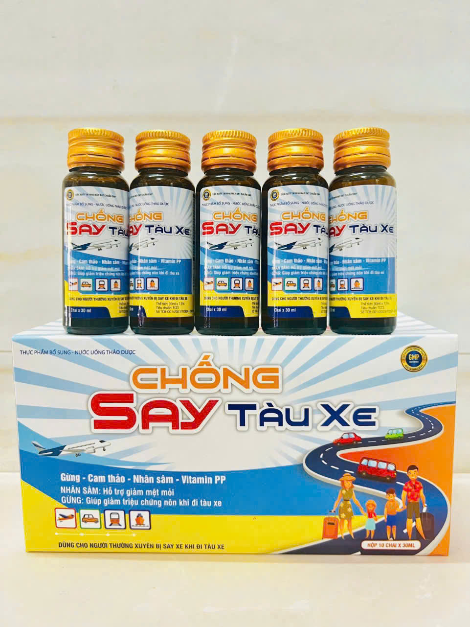 Say Xe Nước Chống Say Tàu Xe (H/10lọ)