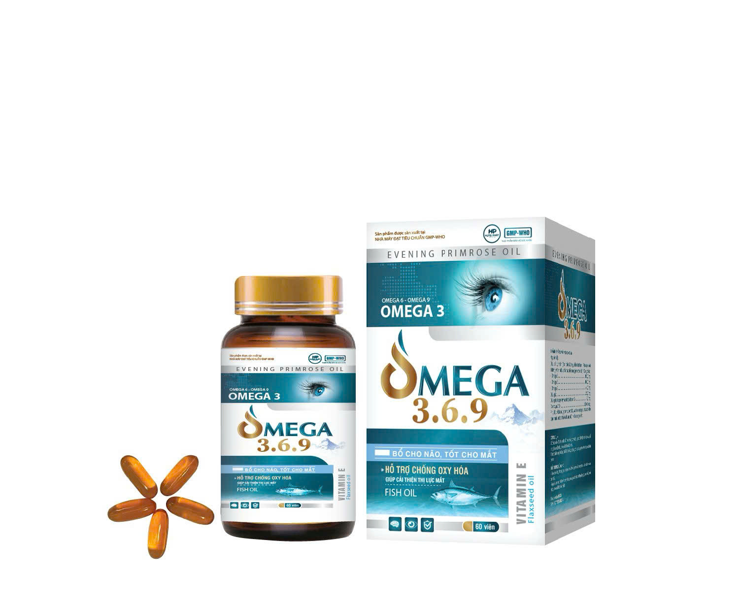 Omega 369 Ht ( Lọ 60 Viên)