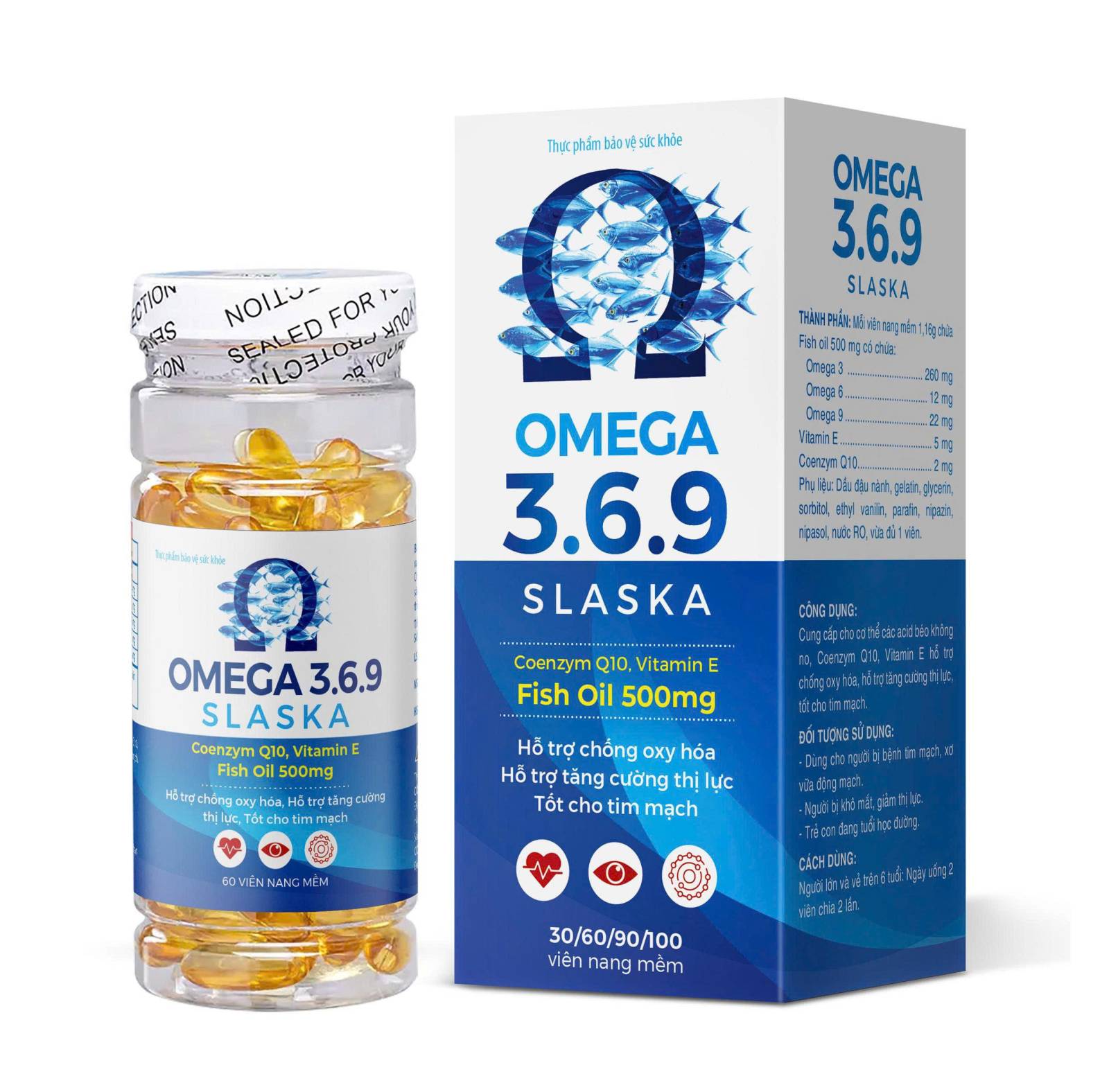 Omega 369 Slaska Xanh (L/60v)