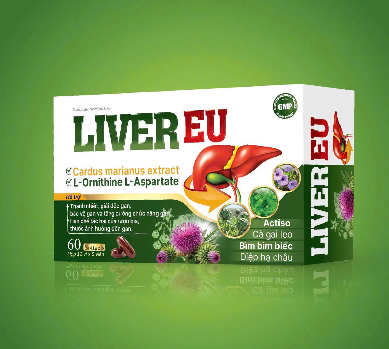 Bổ Gan Liver EU (H/60v)