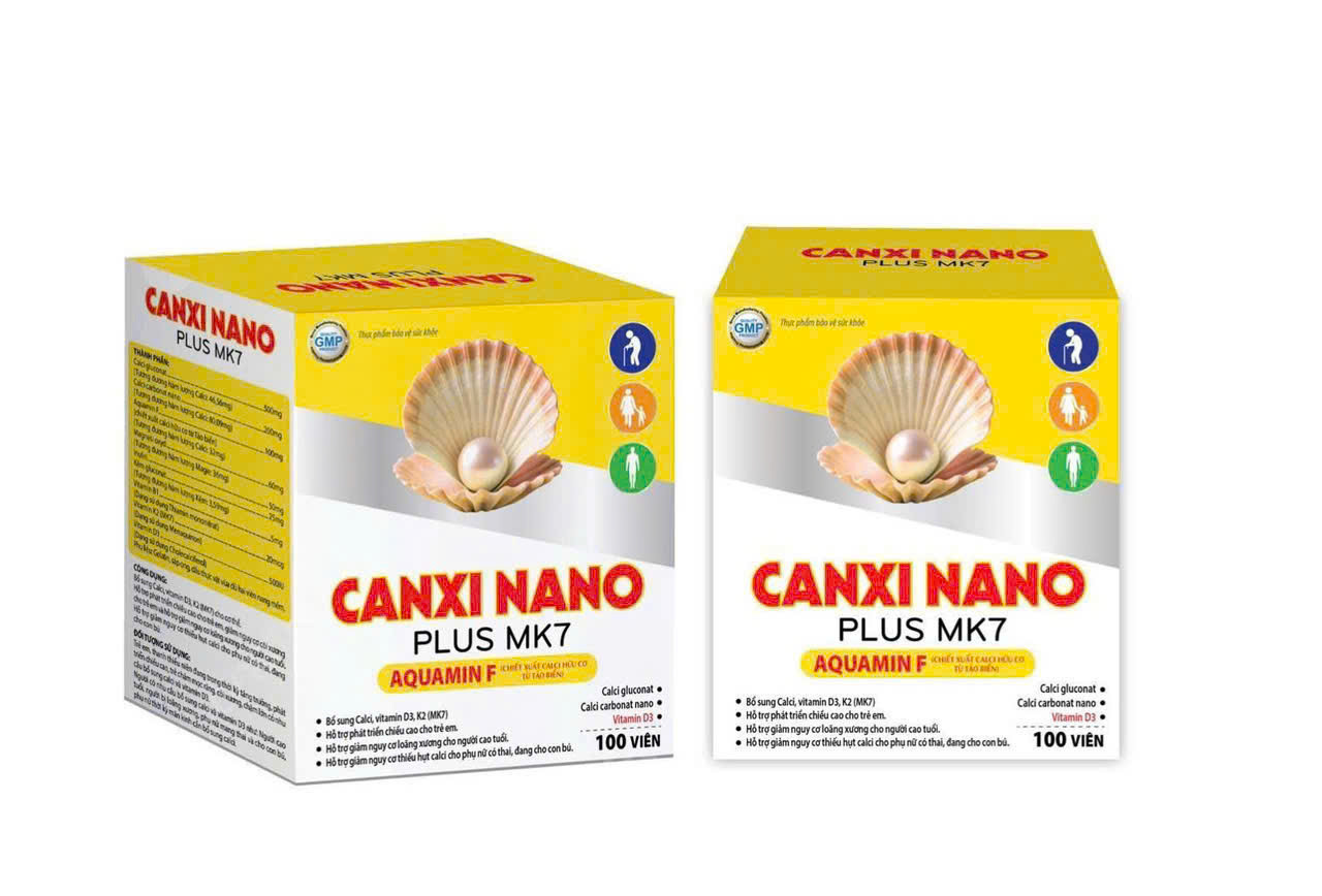 Canxi Nano Mk7 Md Vàng Hộp 10X10