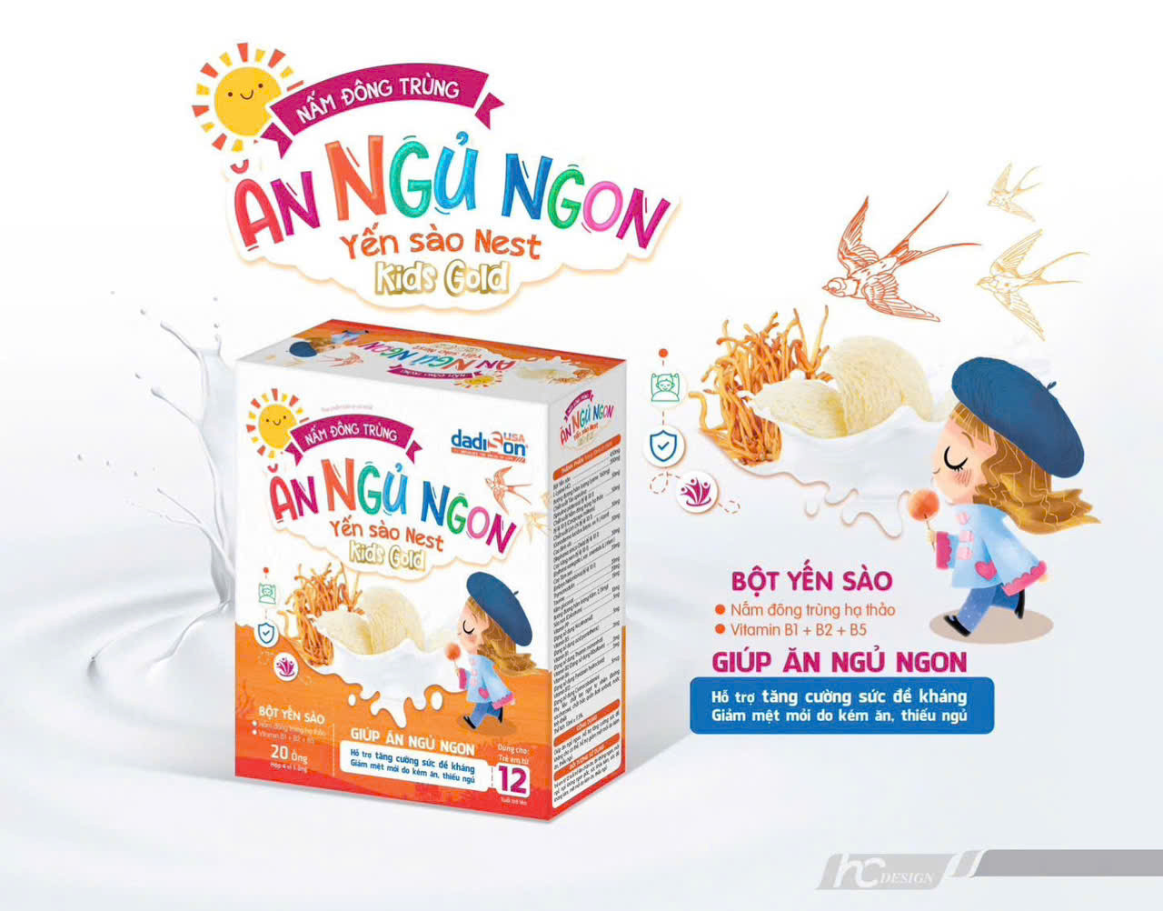Ăn Ngủ Ngon Yến Sào Nest (H/20ống)