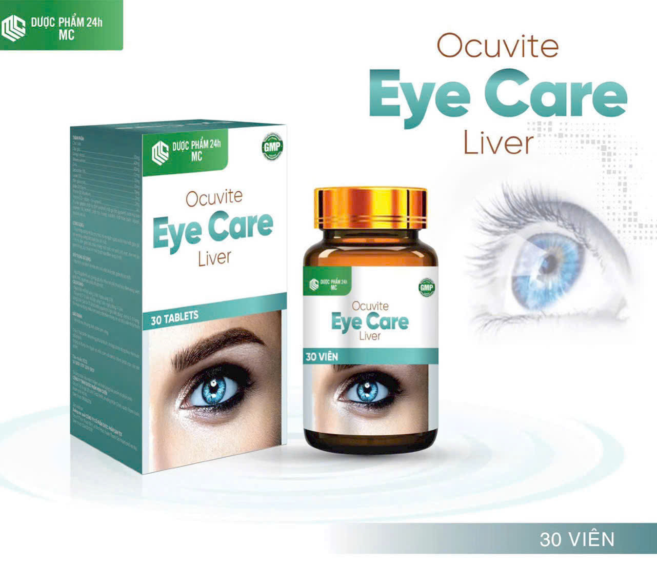 Ocuvite Eye Care Liver Bổ Mắt lọ _Mc (Lọ/30v))