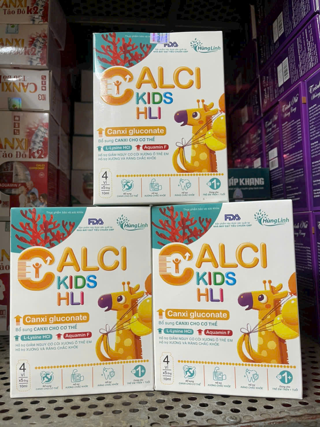 Calci Kid HKI (H/20ống) Hùng Linh