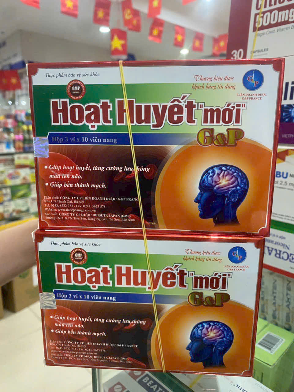 Hoạt Huyết Mới GP (H/30v)